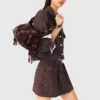 Giacca corta in tweed Giacca corta in tweed