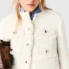 Giacca corta in tweed