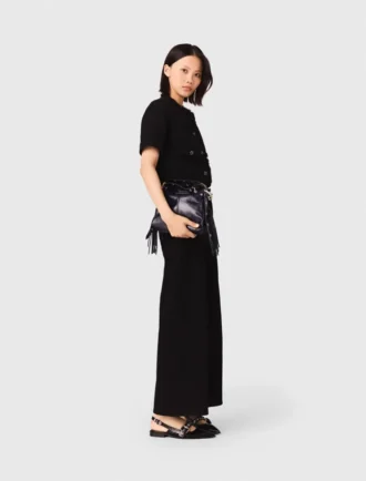 Giacca corta in tweed lucido Giacca corta in tweed lucido