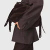 Giacca da completo con cintura Giacca da completo con cintura