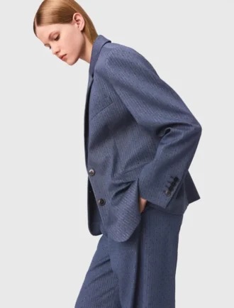 Giacca da completo strutturata con strass