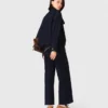 Giacca in denim con fiocco Giacca in denim con fiocco