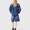 Giacca in denim slavato Giacca in denim slavato