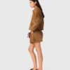 Giacca in pelle scamosciata Giacca in pelle scamosciata