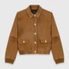 Giacca in pelle scamosciata Giacca in pelle scamosciata
