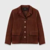 Giacca in pelle scamosciata Giacca in pelle scamosciata