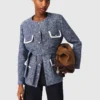 Giacca in tweed a 4 tasche Giacca in tweed a 4 tasche