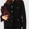 Giacca lunga in tweed