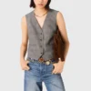 Gilet sartoriale a quadri Gilet sartoriale a quadri