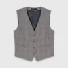 Gilet sartoriale a quadri Gilet sartoriale a quadri