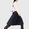 Gonna a quadri con strass Gonna a quadri con strass