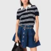Gonna corta in denim Gonna corta in denim