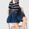 Gonna corta in denim Gonna corta in denim