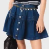 Gonna corta in denim Gonna corta in denim