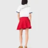 Gonna corta in maglia compatta