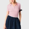 Gonna midi in denim ricamata Gonna midi in denim ricamata