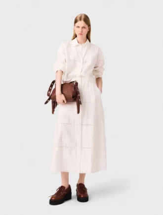 Borsa mini in pelle con borchie Miss M