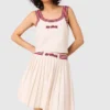 Gonna mini a pieghe in maglia Gonna mini a pieghe in maglia