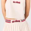 Gonna mini a pieghe in maglia Gonna mini a pieghe in maglia