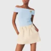 Gonna-pantaloncino in cotone Gonna-pantaloncino in cotone