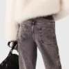 Jeans a gamba larga con perline Jeans a gamba larga con perline