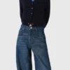 Jeans a palloncino con martingala Jeans a palloncino con martingala