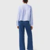 Jeans a zampa con strass Jeans a zampa con strass
