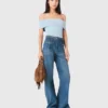 Jeans a zampa intrecciati Jeans a zampa intrecciati