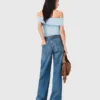 Jeans a zampa intrecciati Jeans a zampa intrecciati