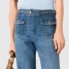 Jeans a zampa intrecciati Jeans a zampa intrecciati