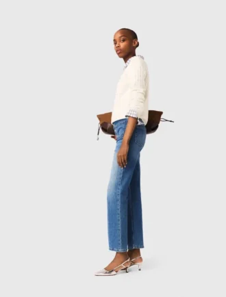 Jeans in denim con tasche