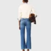 Jeans in denim con tasche Jeans in denim con tasche