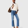 Jeans in denim con tasche Jeans in denim con tasche
