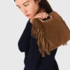 M Bag con frange in pelle scamosciata M Bag con frange in pelle scamosciata