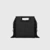 M Bag in pelle liscia con frange M Bag in pelle liscia con frange