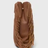 M Bag in pelle martellata