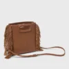 M Bag in pelle martellata