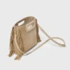 M Bag in pelle scamosciata