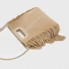 M Bag in pelle scamosciata