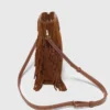 M Bag in pelle scamosciata con impunture M Bag in pelle scamosciata con impunture