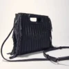 M Bag in pelle trapuntata