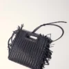 M Bag in pelle trapuntata