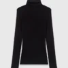 Maglione a collo alto effetto seconda pelle Maglione a collo alto effetto seconda pelle