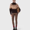 Maglione a collo alto Fair Isle Maglione a collo alto Fair Isle