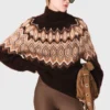 Maglione a collo alto Fair Isle Maglione a collo alto Fair Isle