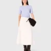 Maglione a maniche corte con strass Maglione a maniche corte con strass
