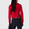 Maglione con collo a polo e ricamo Maglione con collo a polo e ricamo