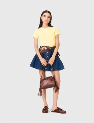 Maglione con scollo rotondo