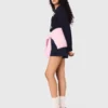 Maglione con slogan e collo rotondo