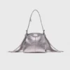 Micro borsa Miss M in pelle metallizzata Micro borsa Miss M in pelle metallizzata